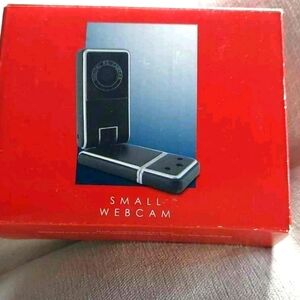 Small Webcam Plug and Play Black. NWT